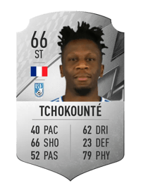 Malik Tchokounté Rare 66 OVR