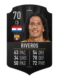 Williams Riveros CONMEBOL LIBERTADORES 70 OVR