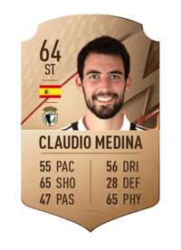 Claudio Medina Rare 64 OVR