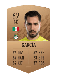 Joel García Common 62 OVR