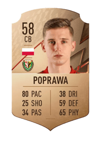 Konrad Poprawa Rare 58 OVR