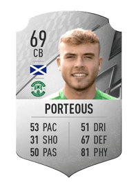 Ryan Porteous Rare 69 OVR