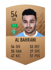 Basil Al Bahrani Common 54 OVR