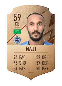 Mohammed Naji Rare 59 OVR