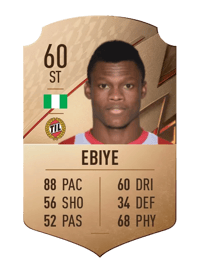 Moses Ebiye Rare 60 OVR