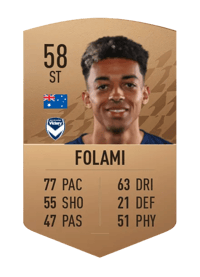 Ben Folami Common 58 OVR