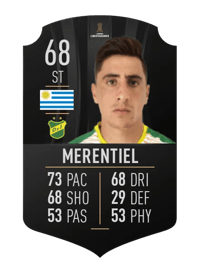 Miguel Ángel Merentiel CONMEBOL LIBERTADORES 68 OVR