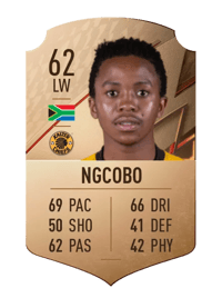 Nkosingiphile Ngcobo Rare 62 OVR
