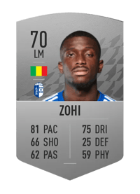 Kévin Zohi Common 70 OVR