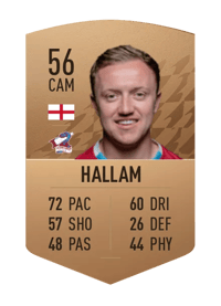 Jordan Hallam Common 56 OVR