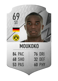 Youssoufa Moukoko Rare 69 OVR