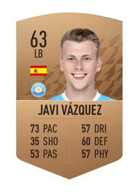 Javi Vázquez Common 63 OVR