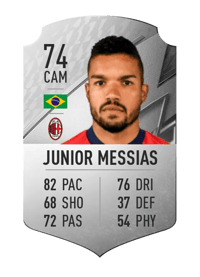 Junior Messias Rare 74 OVR