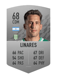 Nicolás Linares Common 68 OVR