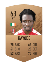 Joshua Kayode Common 63 OVR