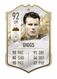 Ryan Giggs Icon 92 OVR