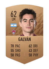 Braian Galván Common 62 OVR