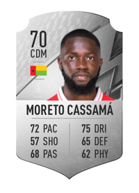 Moreto Cassamá Rare 70 OVR