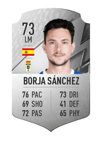 Borja Sánchez Rare 73 OVR