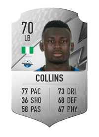 Jamilu Collins Rare 70 OVR