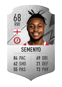 Antoine Semenyo Rare 68 OVR