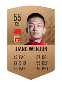 Jiang Wenjun Common 55 OVR
