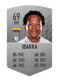 Romario Ibarra Common 69 OVR