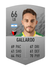 Nahuel Gallardo Common 66 OVR