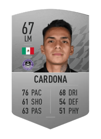 Ulises Cardona Common 67 OVR