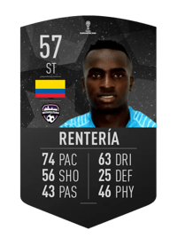 Stiven Rentería CONMEBOL SUDAMERICANA 57 OVR