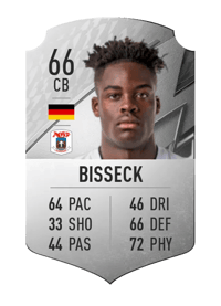 Yann Aurel Bisseck Rare 66 OVR