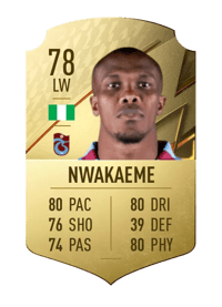 Anthony Nwakaeme Rare 78 OVR