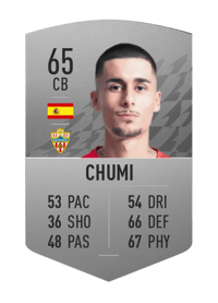 Chumi Common 65 OVR