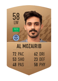 Yousef Al Mozairib Common 58 OVR