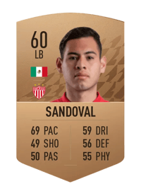 Raúl Sandoval Common 60 OVR