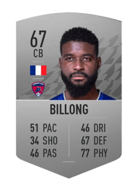 Jean-Claude Billong Common 67 OVR