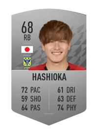 Daiki Hashioka Common 68 OVR