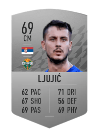 Matija Ljujić Common 69 OVR