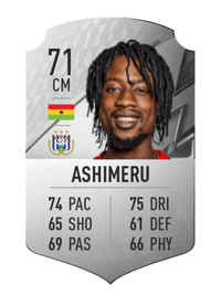 Majeed Ashimeru Rare 71 OVR