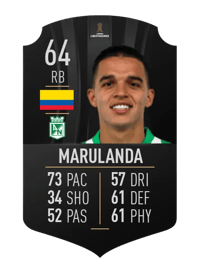 Jonathan Marulanda CONMEBOL LIBERTADORES 64 OVR