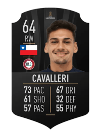 Matias Cavalleri CONMEBOL LIBERTADORES 64 OVR