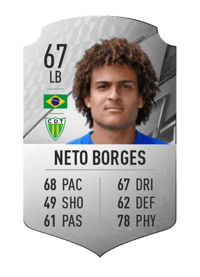 Neto Borges Rare 67 OVR