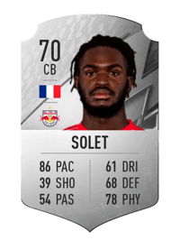 Oumar Solet Rare 70 OVR