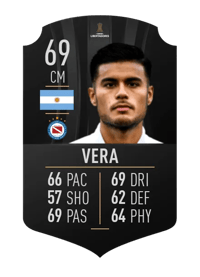 Fausto Vera CONMEBOL LIBERTADORES 69 OVR