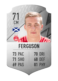 Lewis Ferguson Rare 71 OVR