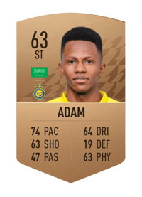 Abdulfatah Adam Common 63 OVR