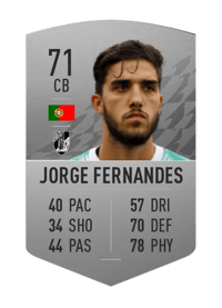 Jorge Fernandes Common 71 OVR