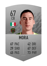 Adrián Mora Common 67 OVR