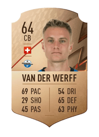 Jasper van der Werff Rare 64 OVR