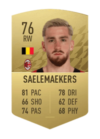 Alexis Saelemaekers Common 76 OVR